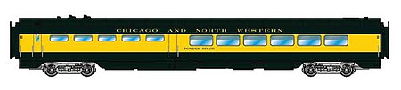 Intermountain Western Diners C&NW - N-Scale