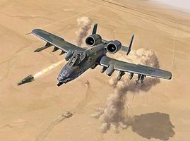 Italeri A-10 Thunderbolt II ''Gulf War'' Plastic Model Airplane Kit 1/72 Scale #1376s