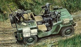 Italeri Commando Car Plastic Model Military Vehicle Kit 1/35 Scale #550320