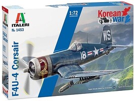 Italeri F4U/4B CORSAIR KOREAN WAR Plastic Model Airplane Kit 1/72 Scale #551453