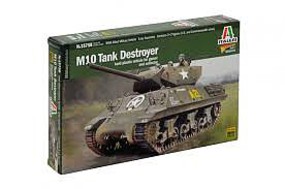 Italeri M10 Tank Destroyer Plastic Model Military Vehicle Kit 1/56 Scale #5515758