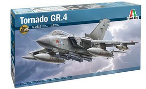 Italeri Tornado GR4 Multi-Role Combat Aircraft Plastic Model Airplane Kit 1/32 Scale #552513