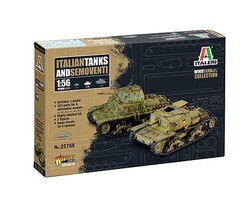 Italeri Italian Tanks&Semoventi 1-56