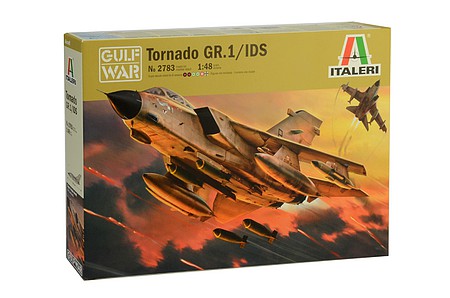 Italeri TORNADO GR.1/IDS GULF W Plastic Model Airplane Kit 1/48 Scale #552783
