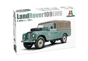 Italeri LAND ROVER 109 LWB Plastic Model Truck Kit 1/24 Scale #553665