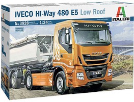 Italeri Iveco Hi-Way 480 E5 Plastic Model Truck Vehicle Kit 1/24 Scale #553928
