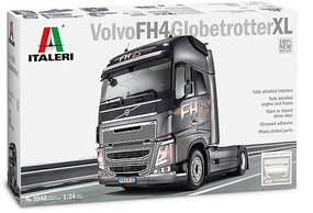 Italeri 2014 Volvo FH4 Globetrotter XL Plastic Model Truck Vehicle Kit 1/24 Scale #553940