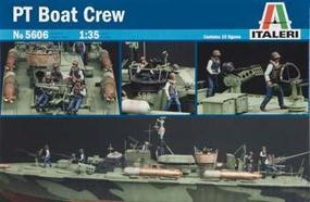 Italeri PT Boat Crew Figures Plastic Model Military Figure Kit 1/35 Scale #555606