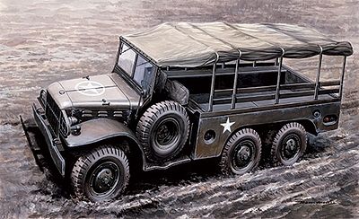 Italeri WC62 1-1/2-Ton 6x6 Cargo Truck Plastic Model Military Vehicle ...