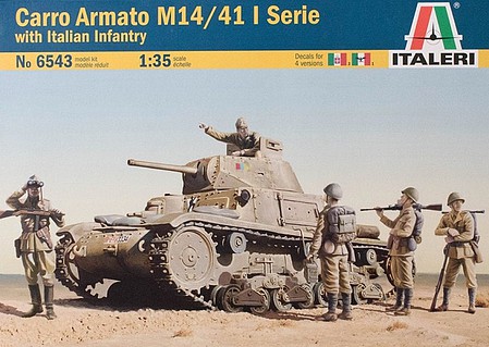 Italeri M14/41 Med Italian Tank