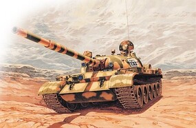 Italeri T-62 Russian Battle Tank Plastic Model Military Tank Kit 1/72 Scale