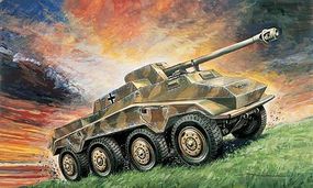 Italeri SdKfz 234/4 German Armor Vehicle Plastic Model Military Vehicle Kit 1/72 Scale #557047