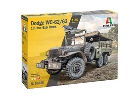 Italeri DODGE WC62 1-1/2T 6X6 TRK
