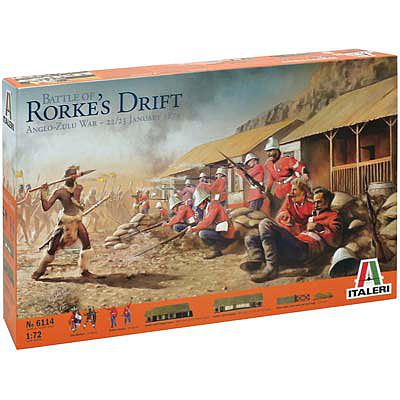 Italeri Battle of Rorkes Drift Diorama Plastic Model Military Diorama Kit 1/72 Scale #6114s