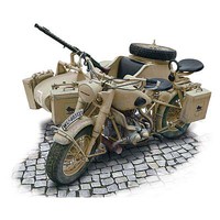 Italeri BMW R75 German Military Motorcyle Plastic Model Military Vehicle Kit 1/9 Scale #7403s