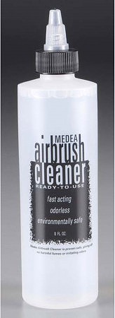 Iwata Medea Airbrush Cleaner (8 oz / 224ml) Hobby and Plastic Model Airbrush Accessory #65008