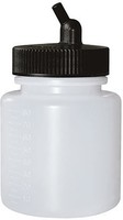 Iwata Big Mouth Airbrush Bottle (3 oz) w/ 38mm Adapter Cap Hobby and Model Airbrush Accessory #a4802