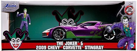 Jada Toys - Chevrolet Corvette Stingray JOKER 2009
