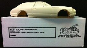 JimmyFlintstone 2003 Thunderbird SD Body for RMX Plastic Model Vehicle Accessory Kit 1/25 Scale #nb127