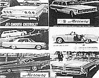 JL Automotive & Transportation Signs 1960s Set 1 Model Railroad Billboards HO Scale #174