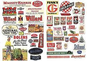 Farm Implement/Feed & Seed Posters 1940s and 1950s