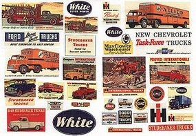 JL Vintage Truck Signs 1940's to 1950's