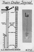 JL Non Operating Train Order Signal Model Railroad Trackside Accessory HO Scale #252