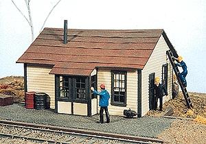 JL McDougall Telegraph Office Kit Model Railroad Building HO Scale #271
