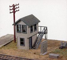 JL Michigan Avenue Tower Kit Model Railroad Building N Scale #570