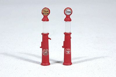 JL Gravity Feed Gas Pump Flying A Model Railroad Building Accessory HO Scale #939