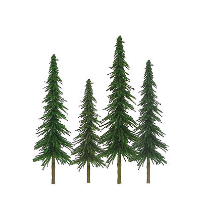 JTT Spruce Trees HO Scale Model Railroad Tree #92027