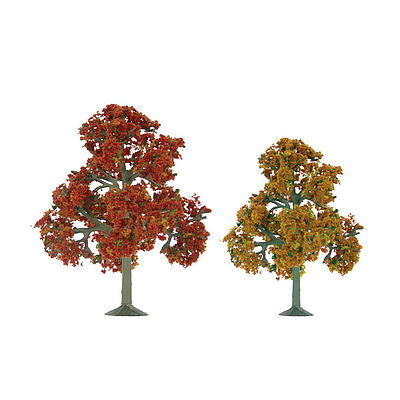 JTT Autumn Deciduous Trees O Scale Model Railroad Tree #92112
