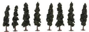 JTT Conifer trees 4 1/4 4 5/16 inch Model Railroad Tree Scenery