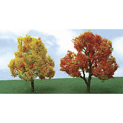 JTT Deciduous Autumn Trees HO Scale Model Railroad Tree #92319