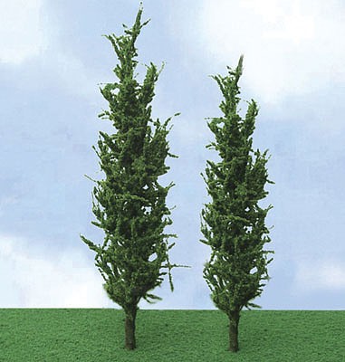 JTT Poplar Trees 7-8 O Scale Model Railroad Tree Scenery #92418