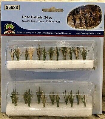 JTT Dried Cattails 3/4 HO Scale Model Railroad Grass Scenery #95633