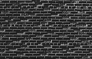JV Brick Wall Material 3/brn - O-Scale