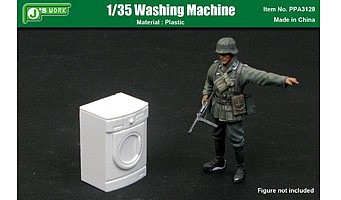 JsWorks Washing Machine (Plastic Kit) Plastic Model Military Diorama Kit 1/35 Scale #3128