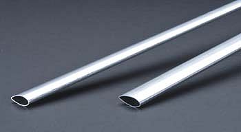 K-S Streamline Aluminum Tube .014 x 3/4 x 35 (2) Hobby and Craft Metal Tubingg #1105