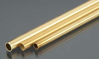 K-S 3/16, 7/32, & 1/4 Bendable Brass Tube Assortment (3) Hobby and Craft Metal Tube #5076