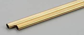 K-S Small Brass Oval Tube Hobby and Craft Metal Tube #5094