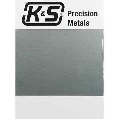 K-S Tin Coated Metal Sheet .013 x 9 x 12 Hobby and Craft Metal Sheet #6515