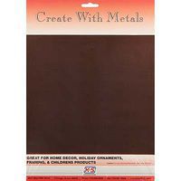 K-S Copper Metal Sheet .016'' x 9'' x 12'' Hobby and Craft Metal Sheet #6535
