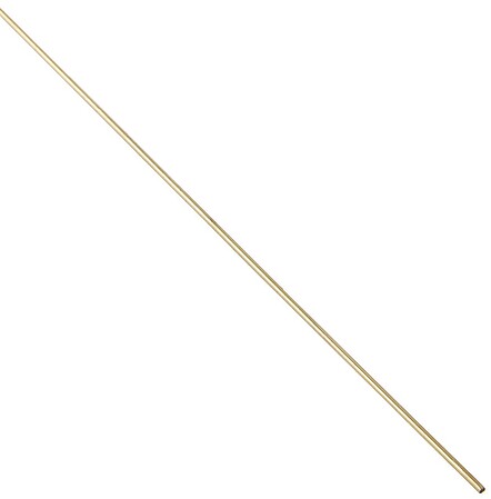 K-S Round Brass Rod 1/32 x 12 (5) Hobby and Craft Metal Rod #8160