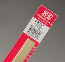 K-S Brass Strip .016'' x 1/2'' x 12'' Hobby and Craft Metal Strip #8231