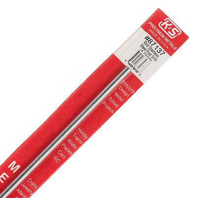 K-S Round Stainless Steel Rod 3/16 x 12 Hobby and Craft Metal Rod #87137