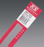 K-S Stainless Steel Strip .023'' x 1/2'' x 12'' Hobby and Craft Metal Strip #87163