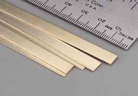 K-S Brass Strips .016 Thick x 1/4 Wide x 36 5cd