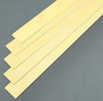 K-S Brass Strips .016 Thick x 1 Wide x 36 5cd
