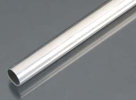 K-S Round Aluminum Tube .89mm x 10mm x 300mm Hobby and Craft Metal Tubing #9812